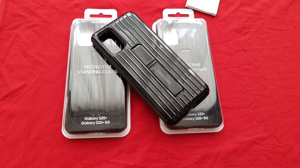 Husa Carcasa Originala STAND Samsung Galaxy S20+ plus! Noua,Anti SOC