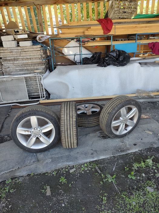 Jante Aliaj +anvelope de vară 225/45/R17