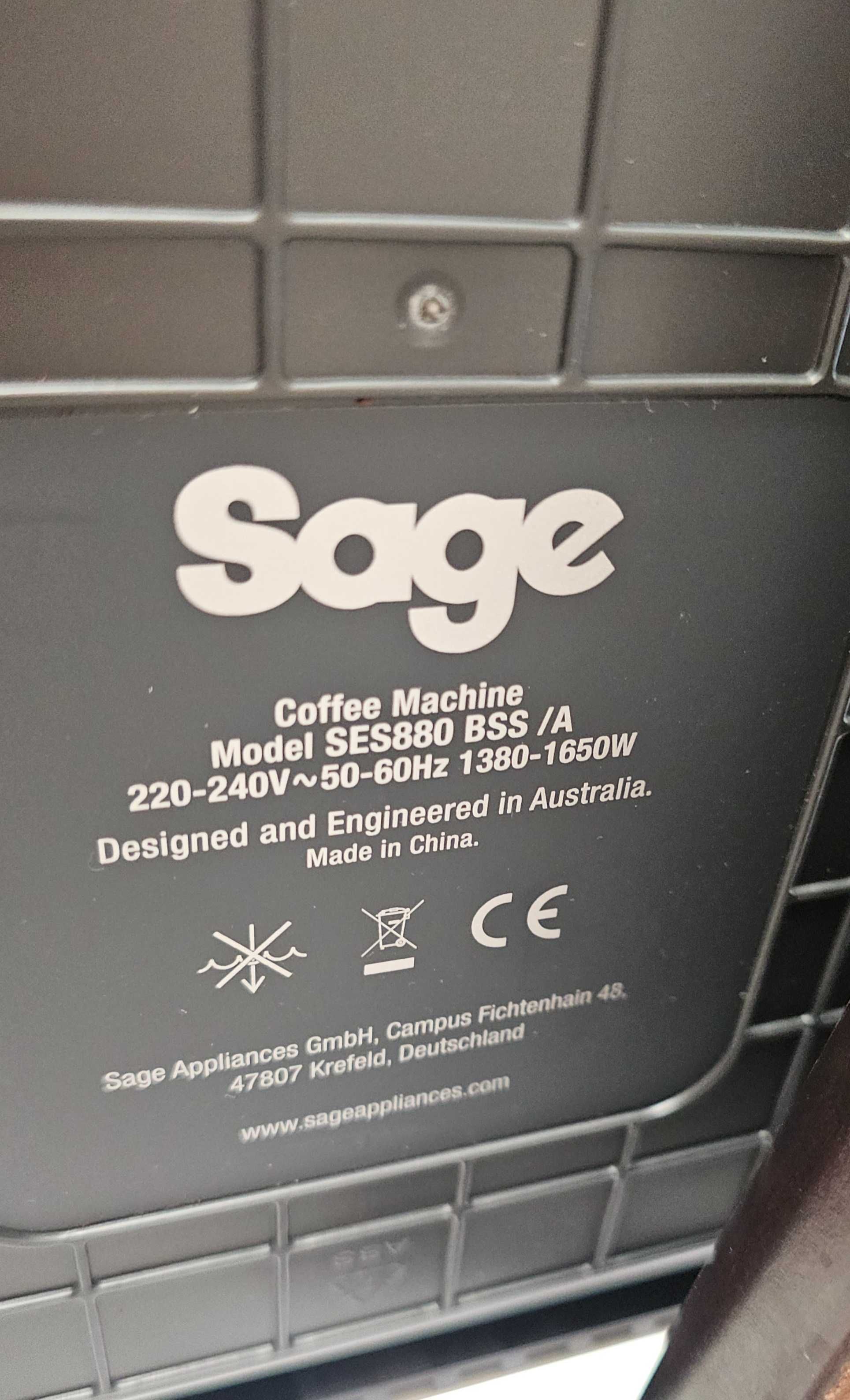 Кафемашина SAGE SES880BSS Barista Touch