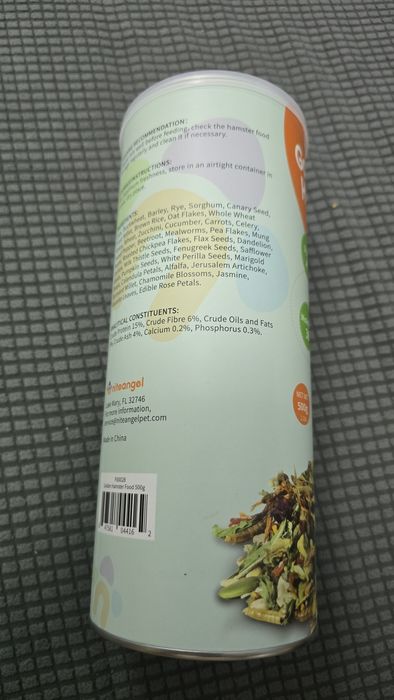 Mâncare pentru hamsteri și alte rozătoare 500g