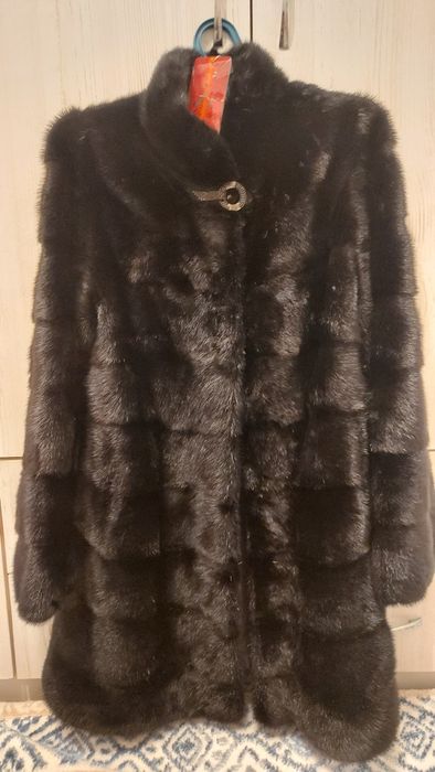 Шуба норковая 90 см.