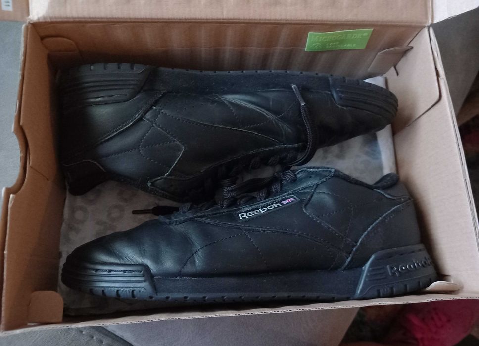 Reebok Classic унисекс кожени маратонки – черни, № 39