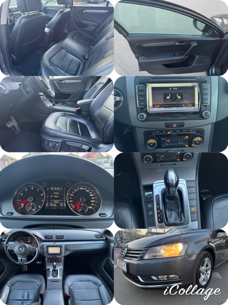 Vw Passat B 7 DSG 1.4 TSI NAVI PIELE MARE Comp Pilot PDC
