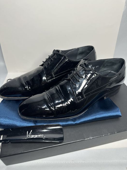 Pantofi Viggo piele lacuita 41