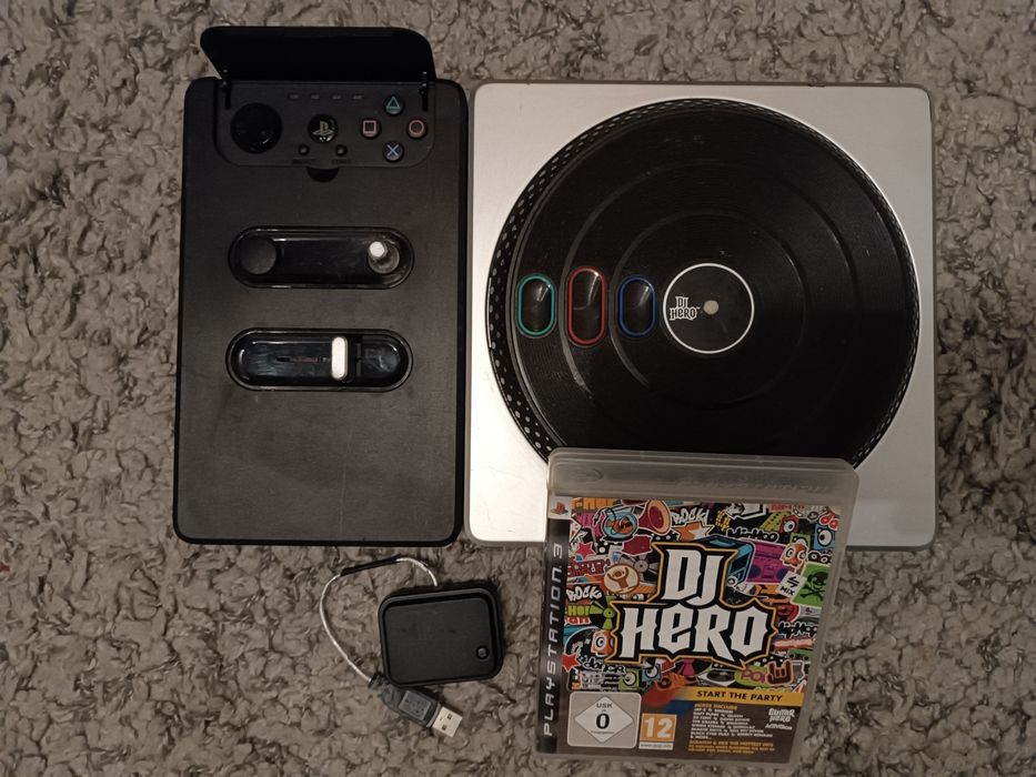 DJ Hero platan compatibil cu PlayStation 3 PS3 PS 3 și Xbox 360