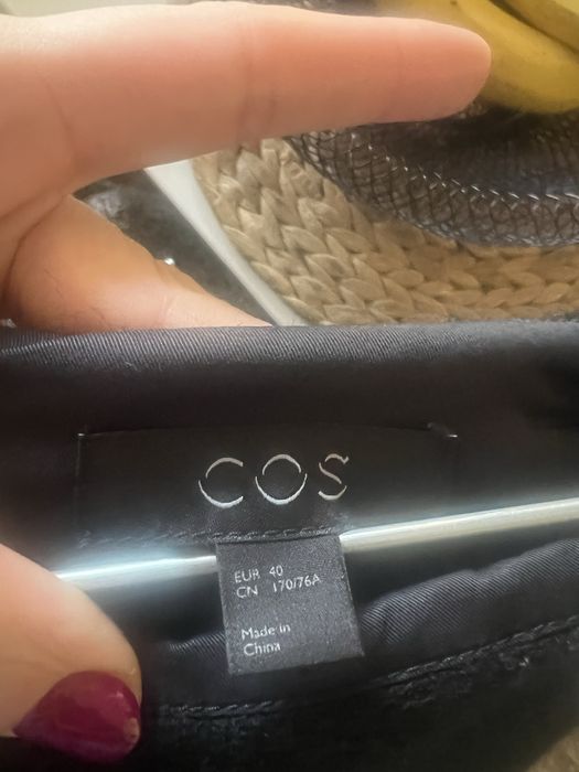 COS мини вълнена пола