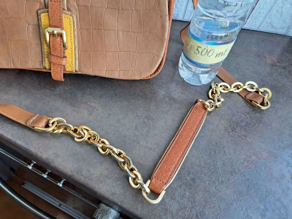дамска  чанта,Longchamp,малка кожена чантичка-естествена кожа