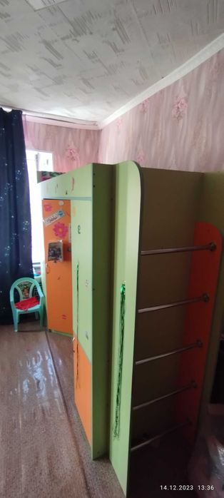Детская 2х яр.кровать 3 в 1