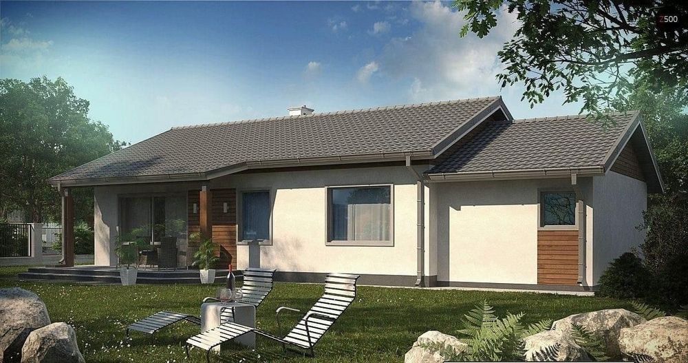 Case pe structura metalica învelite cu panouri sandwich