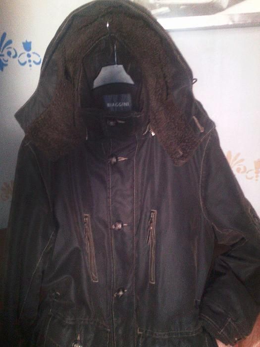 Vand Geaca barbati Parka model Marime L Ca noua Biaggini made in italy