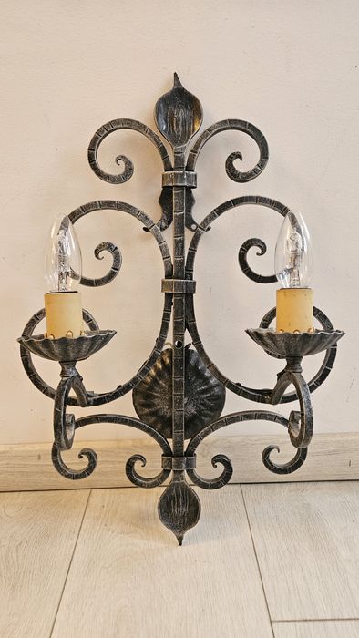 Aplica perete fier forjat vintage