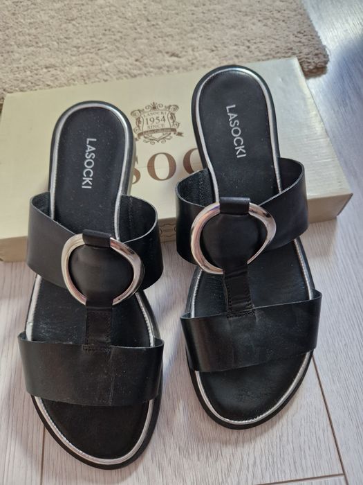 Papuci Lasocki piele