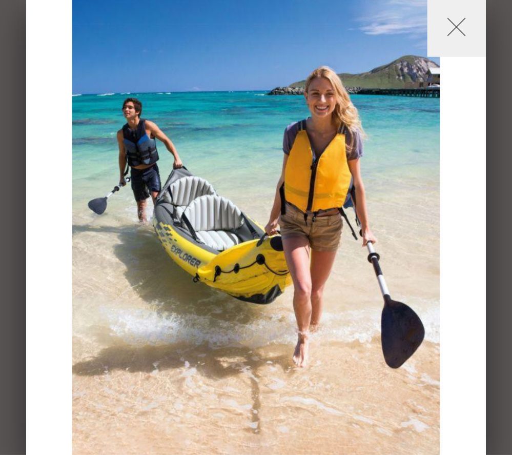 Caiac gonflabil explorer k2