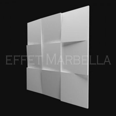 Декоративни 3D панели - 3д гипсови панели, облицовки за стени, 0081