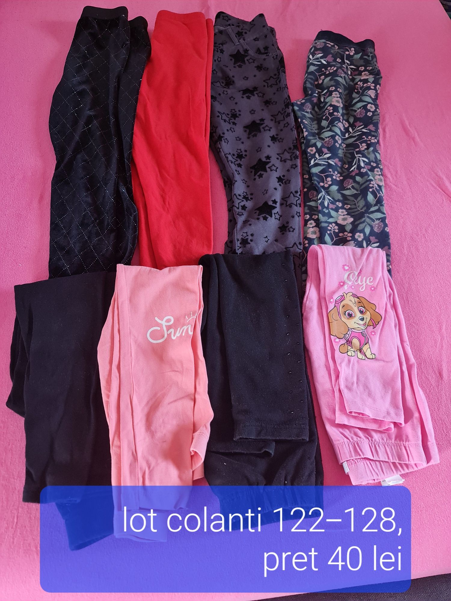 Lot colanți H&M 116 și lot 122-128