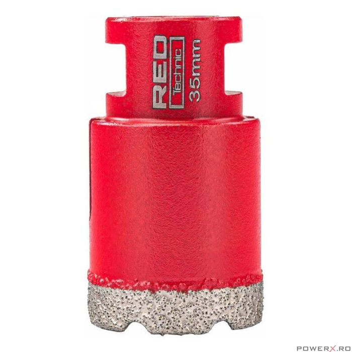 Set carote diamantate, 6 - 68 mm, HEX, M14, 6 piese, Red Technic