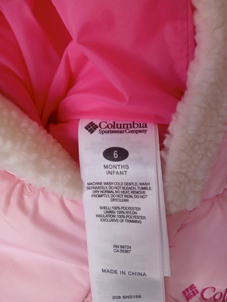 Îmbrăcăminte bebe, Columbia, noua, fără etichetă