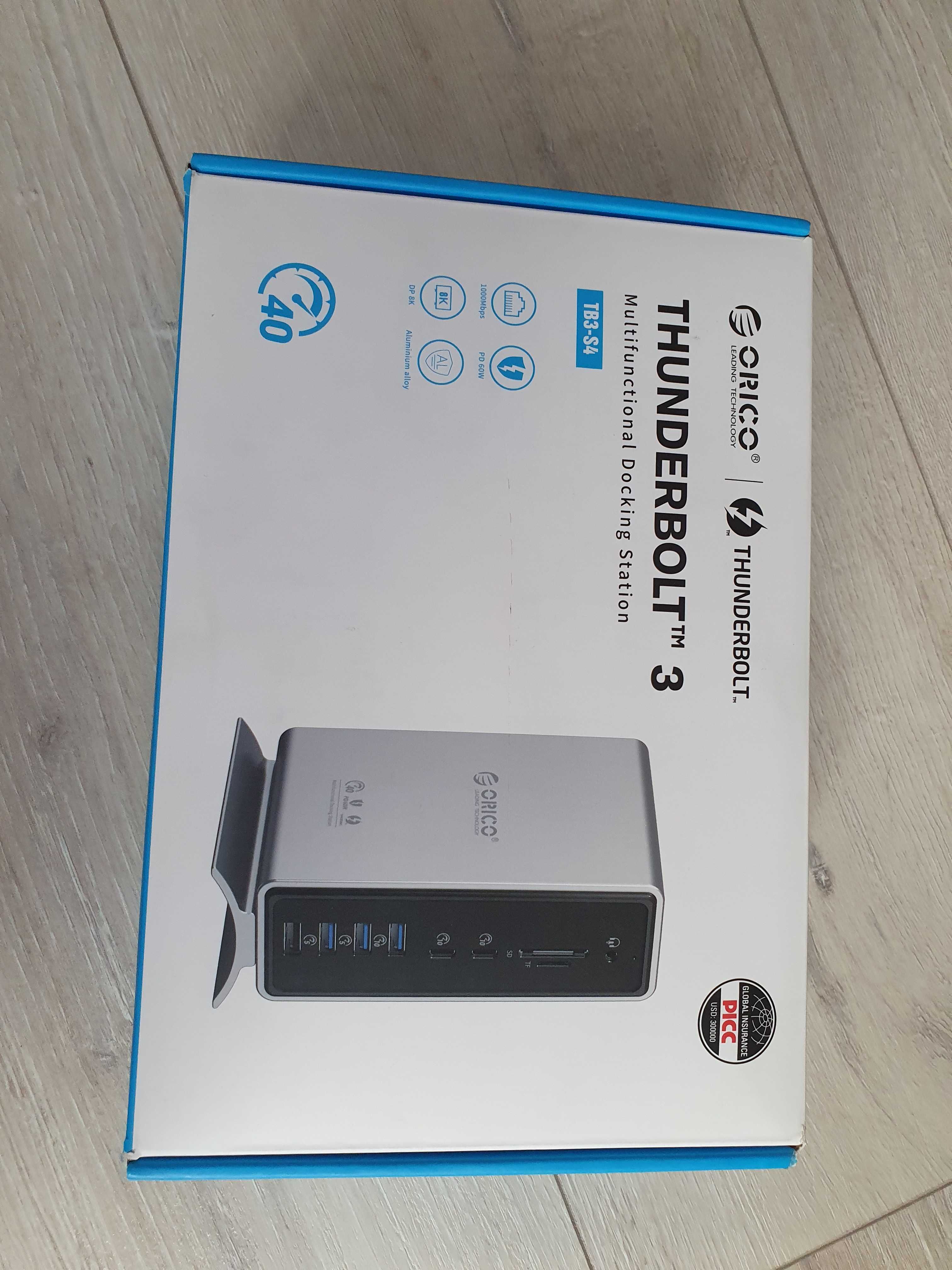 Продам док станцию Orico Thunderbolt 3 TB3-S4 для Mac и Windows