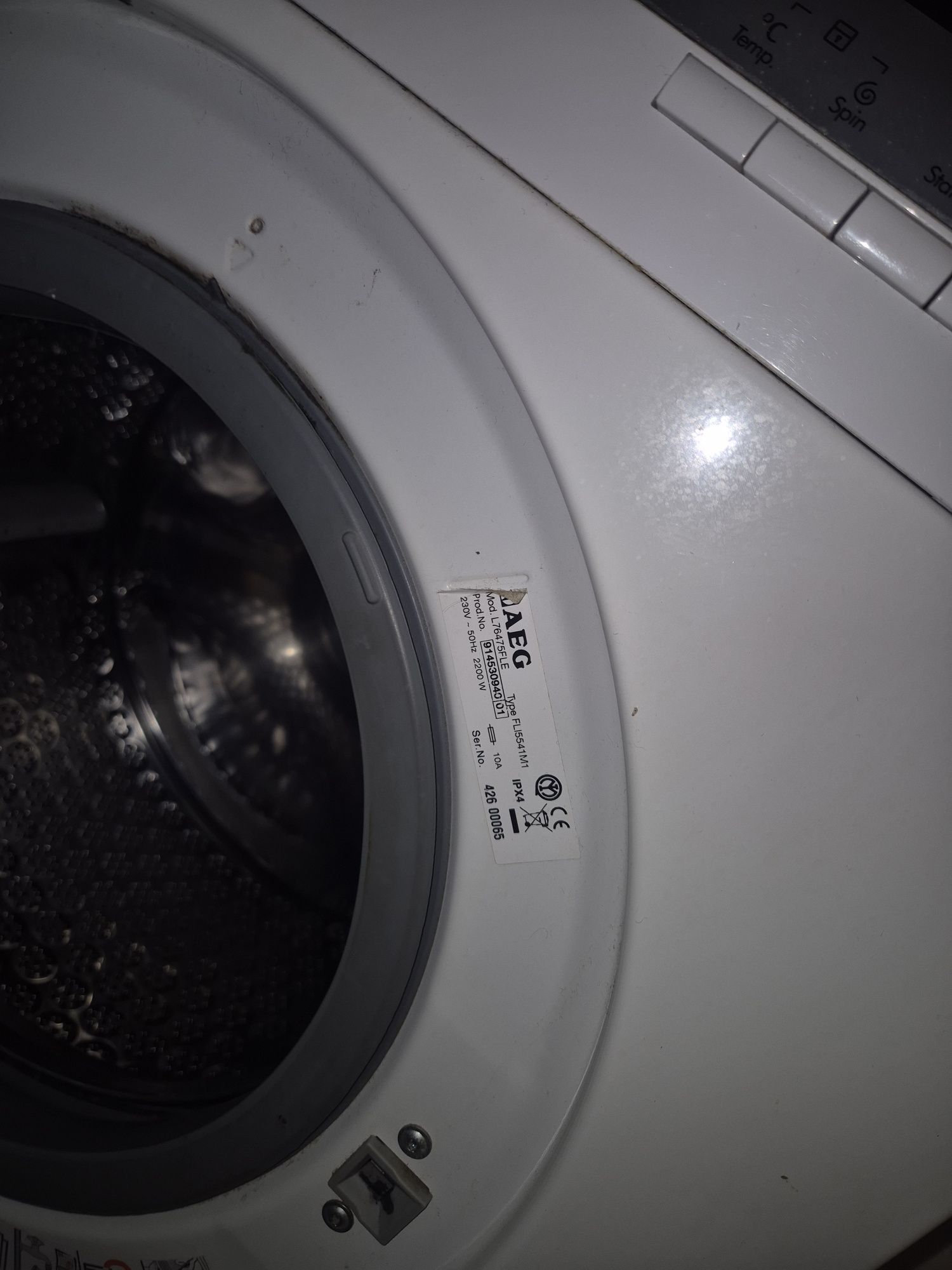 Пералня AEG L76475 FLE на части