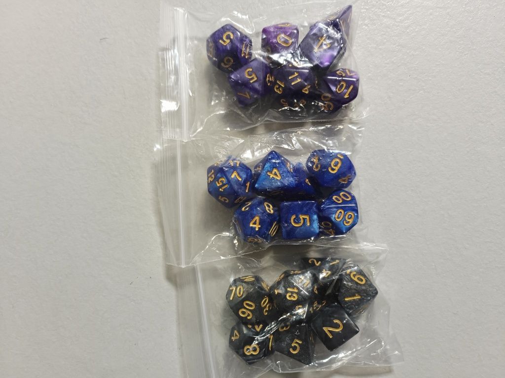 Set 7 zaruri d&d