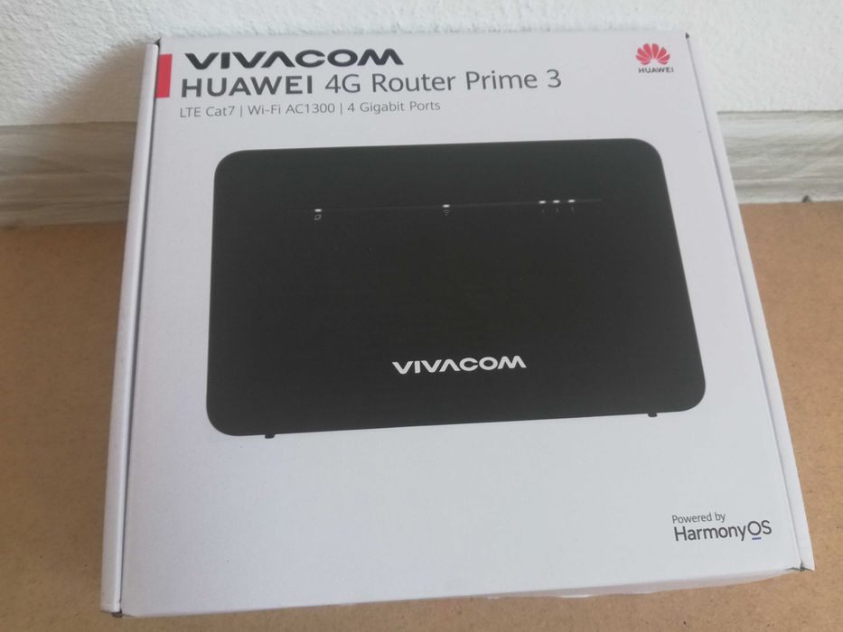 HUAWEI B535 4G Router Prime3 CAT 6 работи само с карти на Vivacom