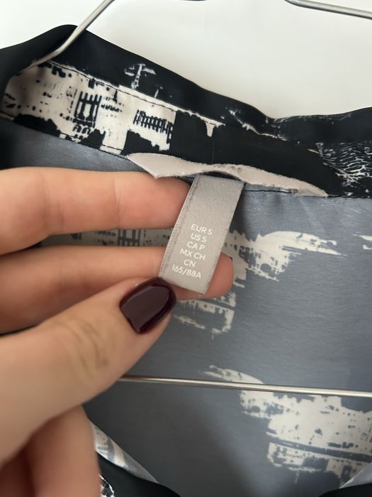 Риза с принт H&M