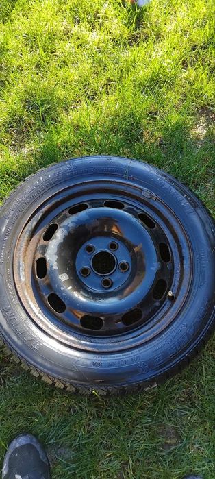 4бр железни джанти и 2бр зимни гуми