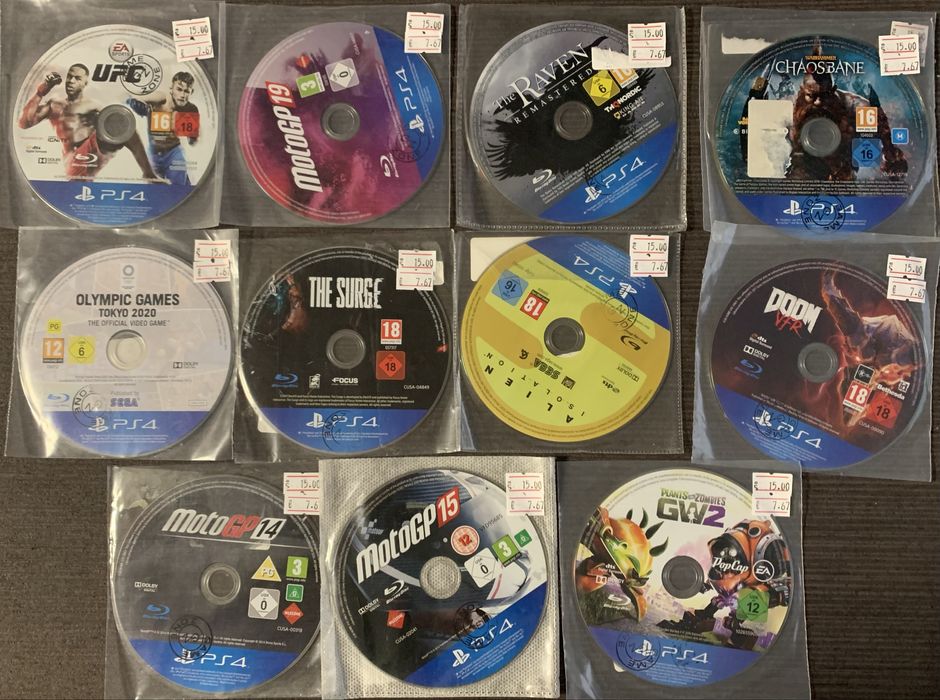 PS 4 Игри Playstation 4 , Плейстейшън 4 - 15 лв за брой