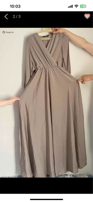 Платье цвет пыльная роза