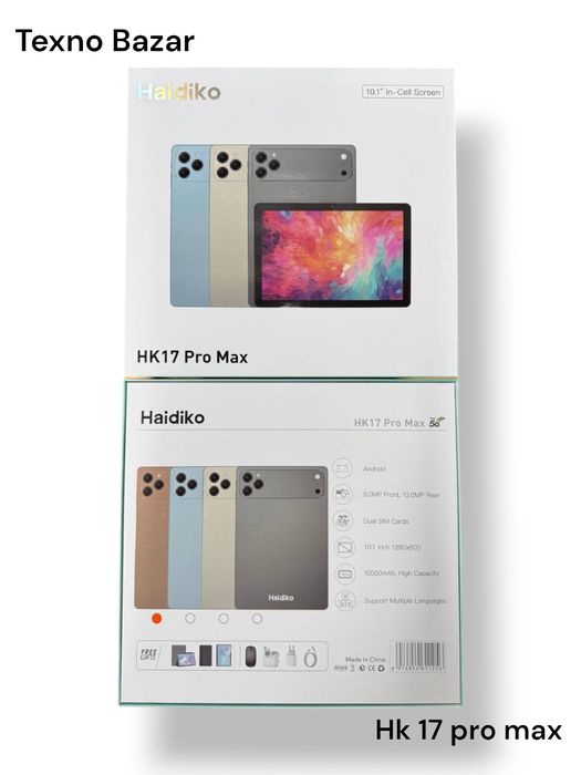 Planshet Hk 17 pro max