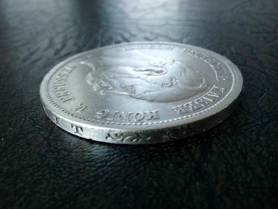 5 марки 1907 година сребро Германия