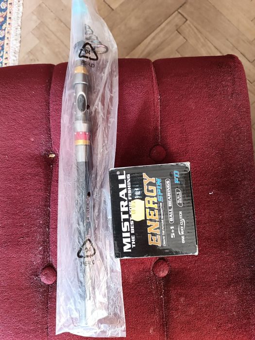 Въдица нова и макара като нова