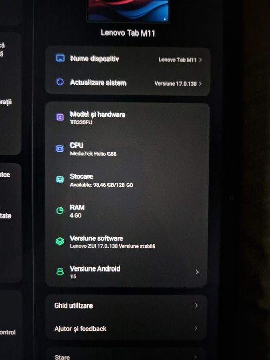 Tableta Lenova Tab M11
