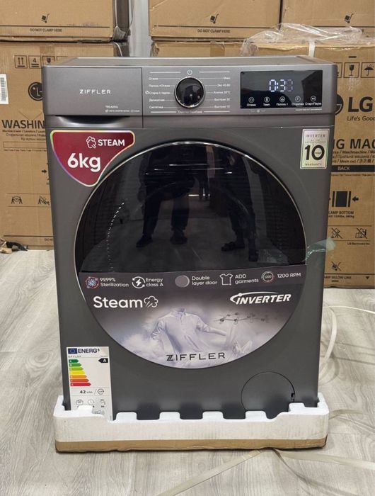 Стиральная машина ZIFFLER-5,6,7,8,9 кг доставка бесплатно!