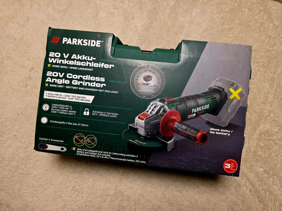 Flex / Polizor unghiular Parkside - nou, garantie 3 ani