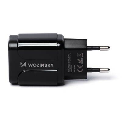 Încărcător Wozinsky USB 3.0 negru
