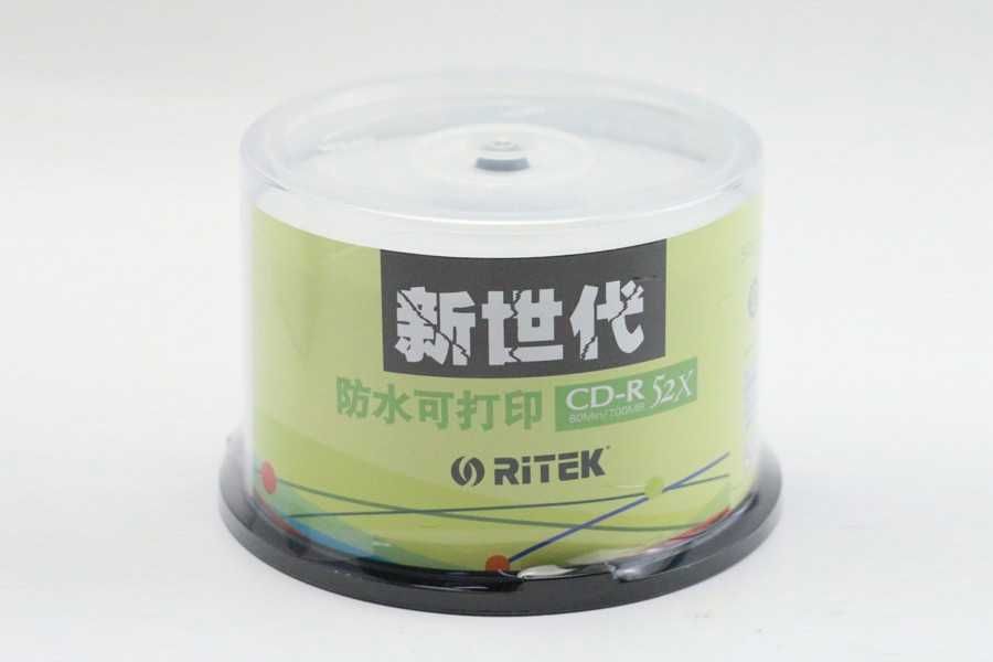 CD Диски (Ritek CD-R 52X Waterproof Printable)