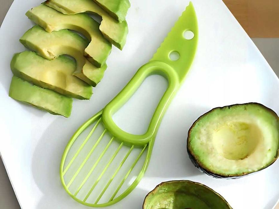 Cutit multifunctional avocado 3-in-1 taiere curatare scoaterea sambure