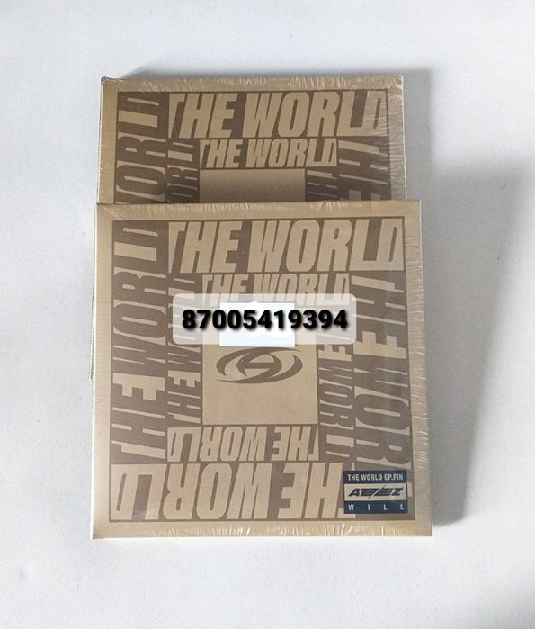 Запечатанные Диджипаки Ateez the world ep.fin will