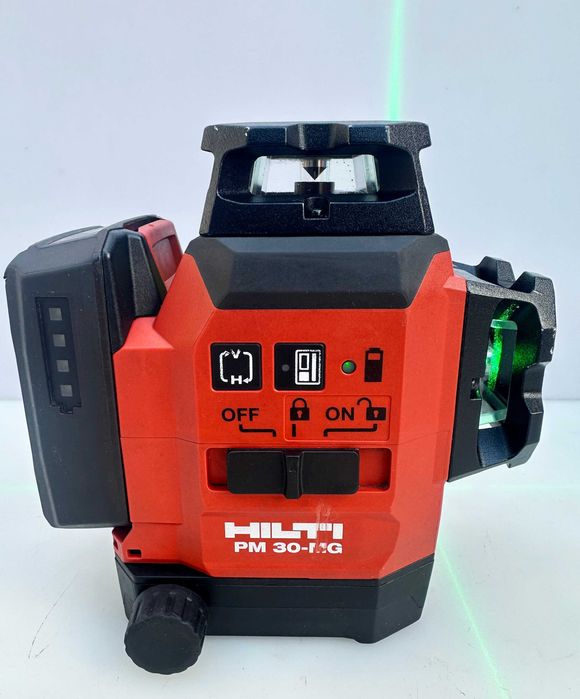 Hilti PM 30-MG - Лазер с 3 зелени линии 360° перфектен!