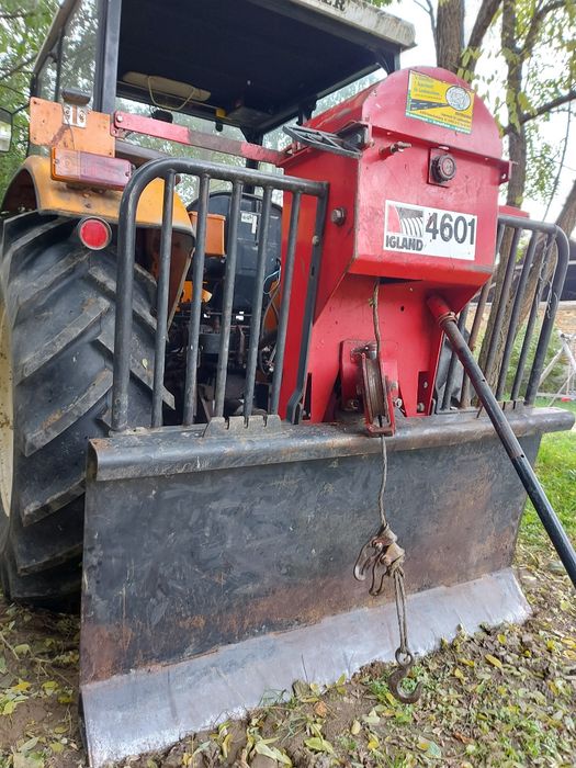 Troliu forestier în tiranti Igland 5.6 tone stare ca nou 95m cablu