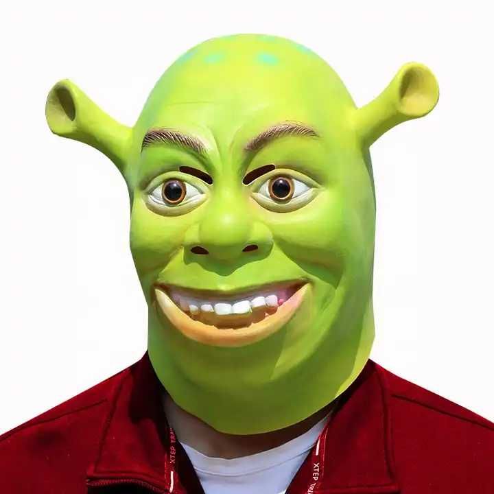 Masca adulti Amuzanta de Halloween Shrek, Latex