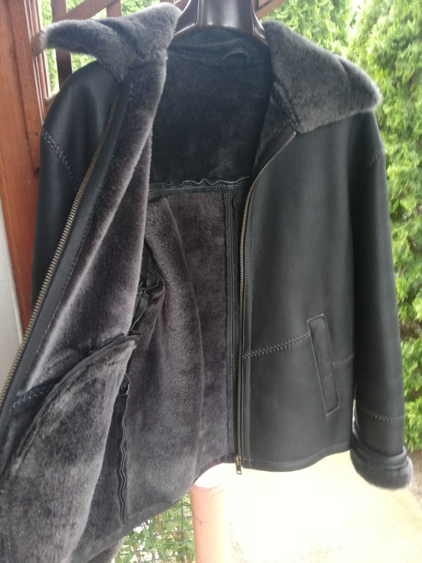 Geaca piele bărbati Casa Teo M model Aviator