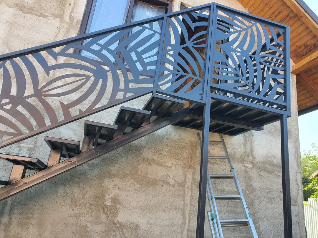 Balustrade  decupate CNC