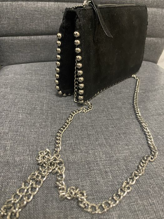 Чанта Zara с брокат и капси
