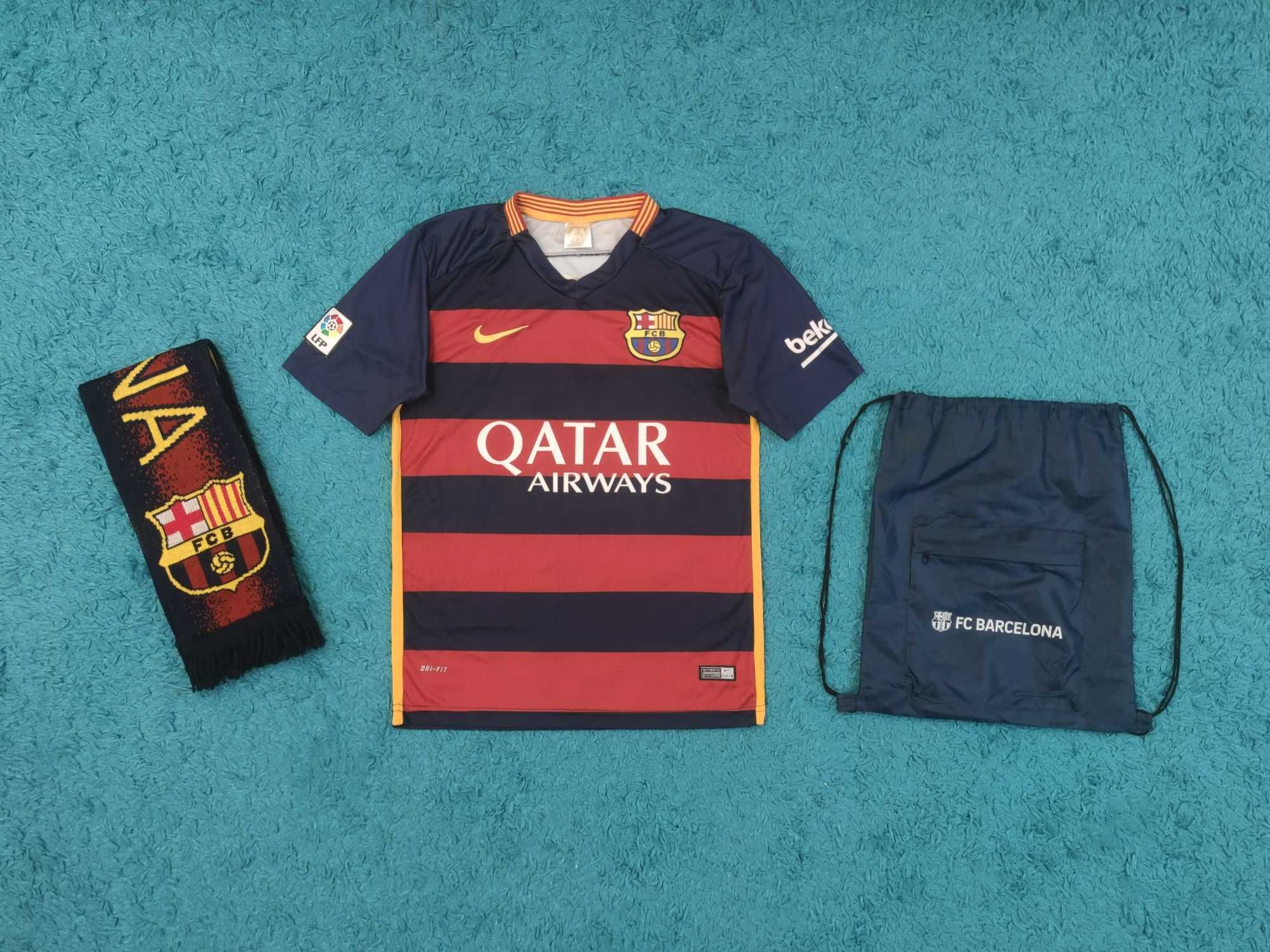 Tricou Nike FCB -QATAR AIRWAYS - Messi Unicef