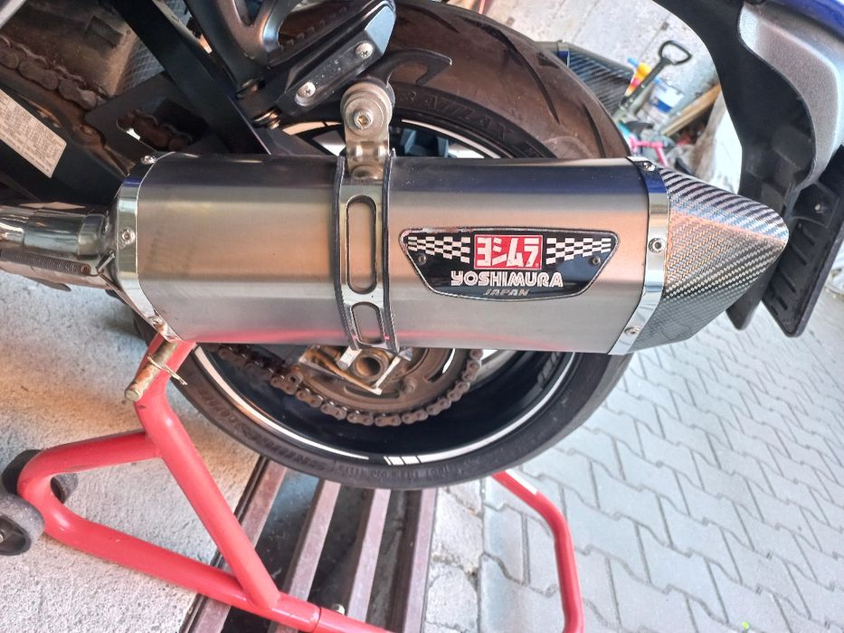 Suzuki Hayabusa Ауспуси Yoshimura Heptha Force Генерация