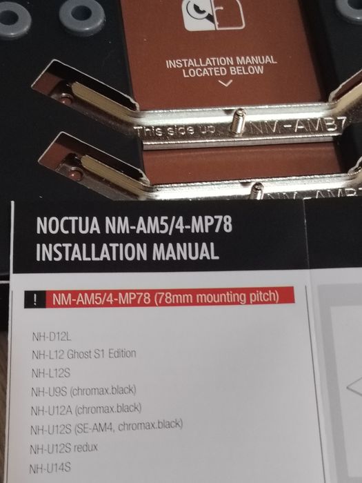 Kit Noctua NM-AM5/4 MP-78