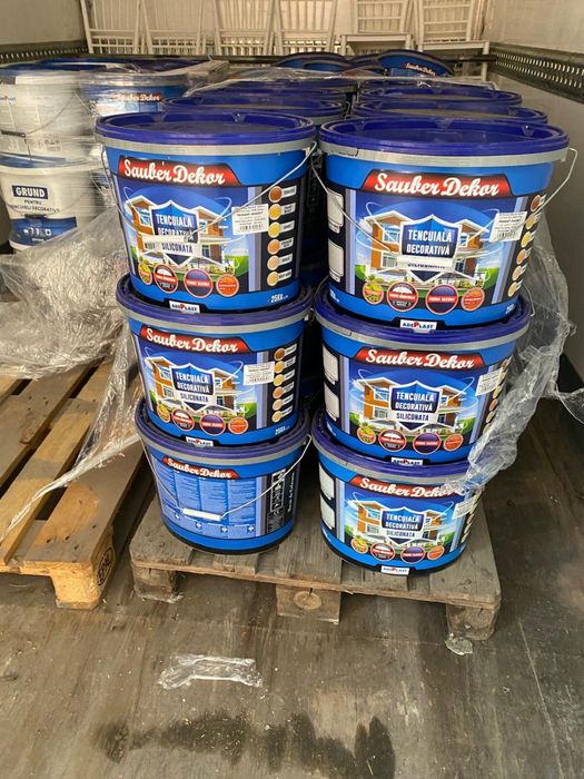 Tencuiala decorativa siliconata Aeria Plast sauber dekor 25kg