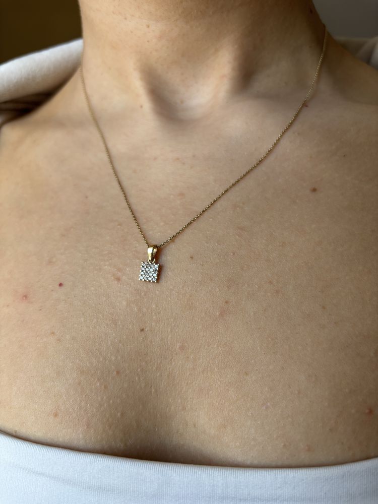 Set aur 14 k cu pietre
